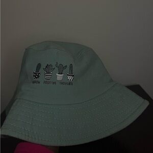 Teal Bucket Hat